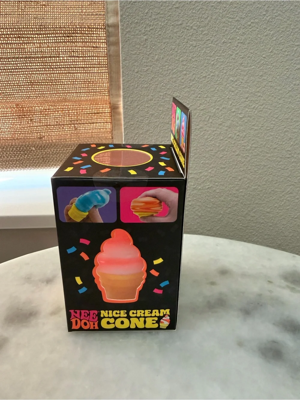 NeeDoh Nice Cream Cone Orange